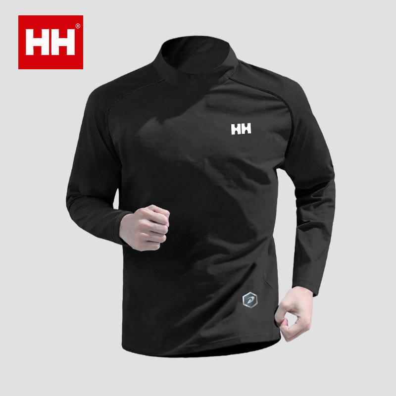 官方正品HH冬季加绒高领跑步速干衣男士运动上衣保暖紧身打底长袖,运动服/休闲服装,运动T恤,淘宝优惠券,粉丝福利购,淘宝优惠卷