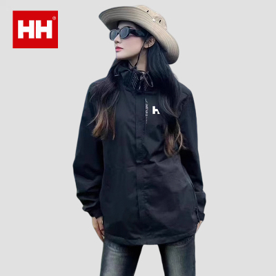 官方正品HH防水冲锋衣男女冬季可拆卸三合一加绒加厚情侣工装外套