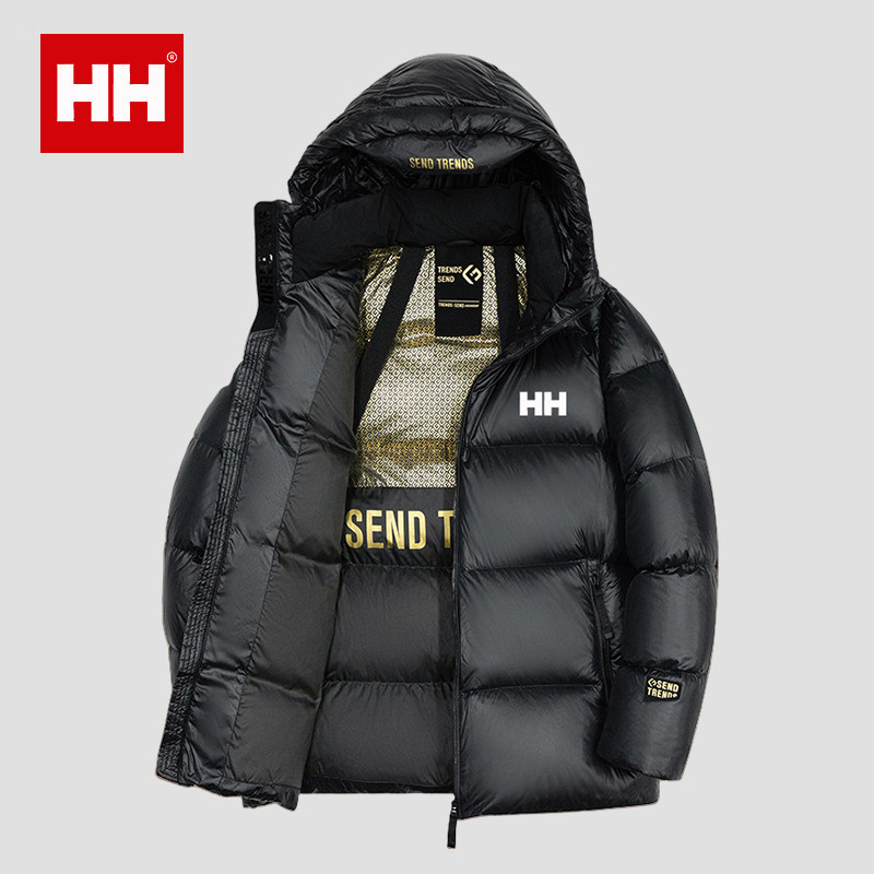 官方正品HH极寒羽绒服短款新款男女冬季泡芙面包服鸭绒保暖黑外套,男装,羽绒服,淘宝优惠券,粉丝福利购,淘宝优惠卷