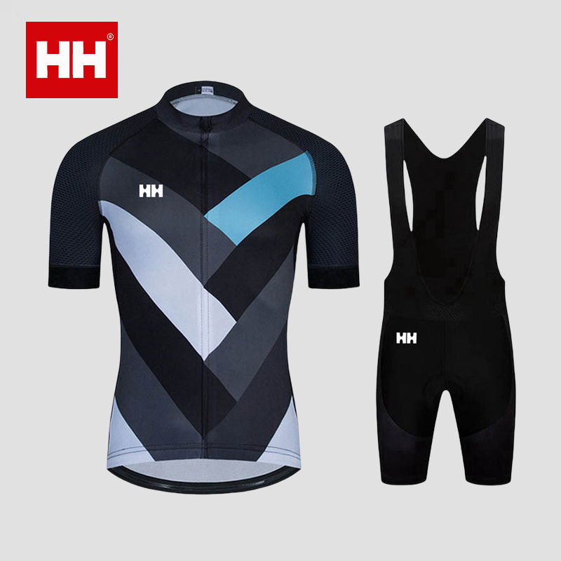 官方正品HH夏季骑行服新款自行车短袖公路车套装山地车服单车衣服