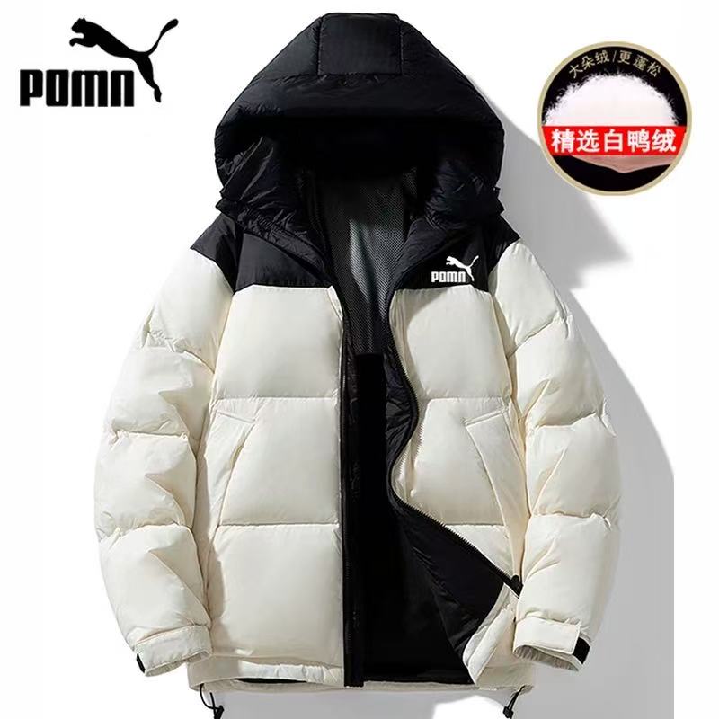 品牌2025新款羽绒服男冬季加厚保暖青年白鸭绒冬装情侣款外套女潮