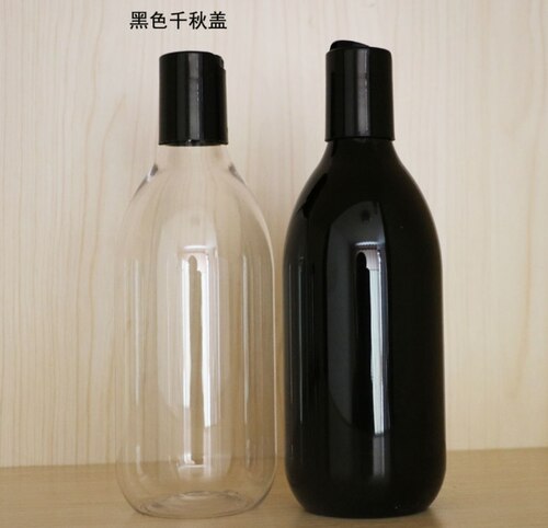 500mly透明黑色塑料瓶塑料瓶