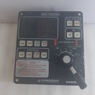 KAWASAKI NABCO BOW THRUSTER LOAD INDICATOR CONTROL PANEL