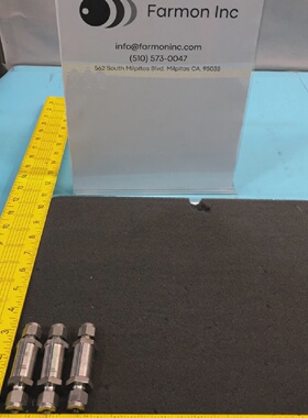 3 SWAGELOK 076412001 60 MICRON PARTICULATE INLINE FILTER 174