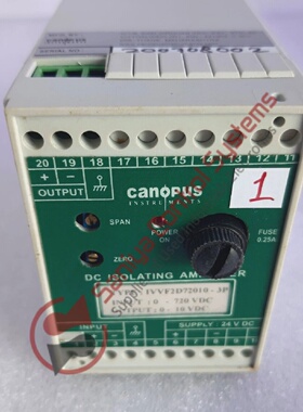Canopus IVVF2D720103P Dc Isolating Amplifier
