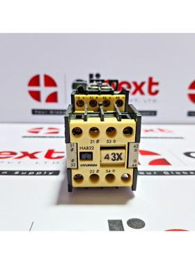 现代接触器带辅助接触块 HAB22 HMX