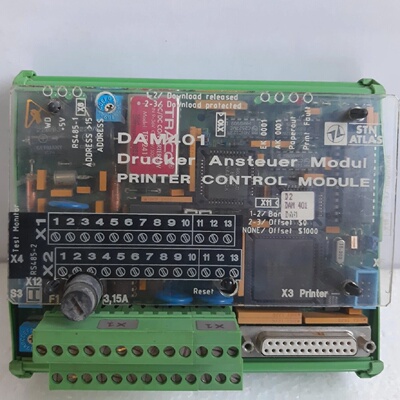 STN ATLAS DAM 401 PRINTER CONTROL MODULE 271.138 227B