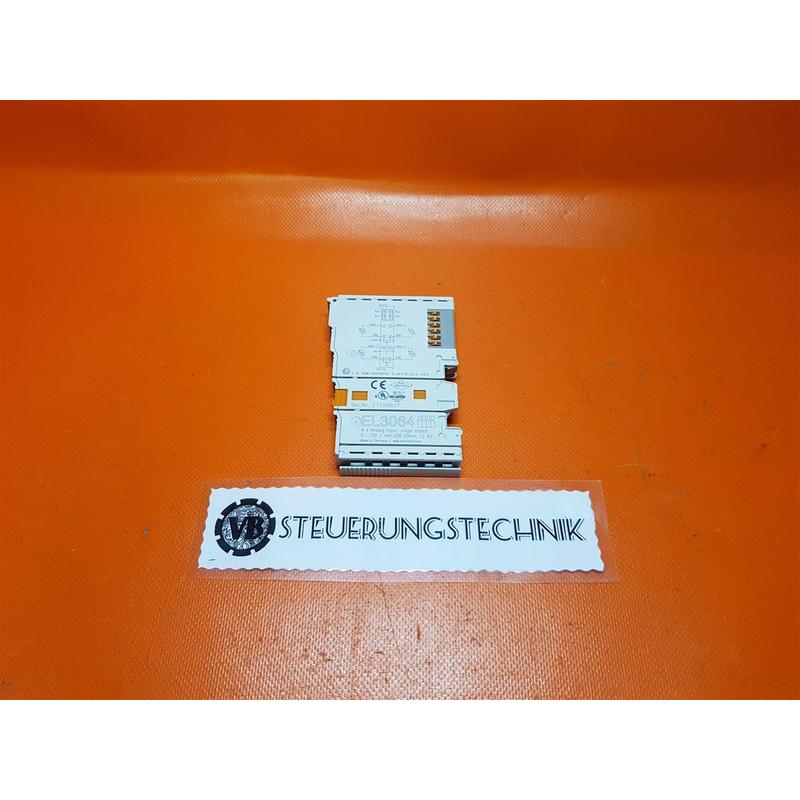 Beckhoff EL3064 - 4x Analog Input, Single 已经结束 left