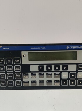 LYNGSO MARINE UMS 2100 基本报警面板 P/N 271.148.556/B