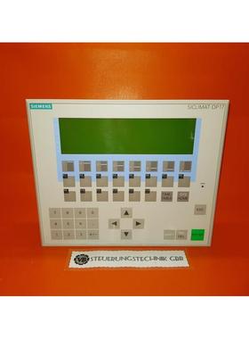 Siemens OP 17-DP Operator Panel 6AV3 617-5BB00-0AE0 / E-Stan