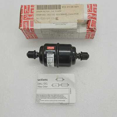 Danfoss DML032 Eliminator Filter Drier Danfoss 023Z5035 Size