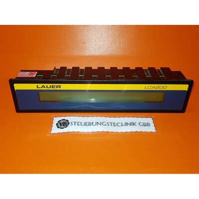 Lauer Lca Starline Mini Bedienkonsole Tipo: Lca 200 / Versio