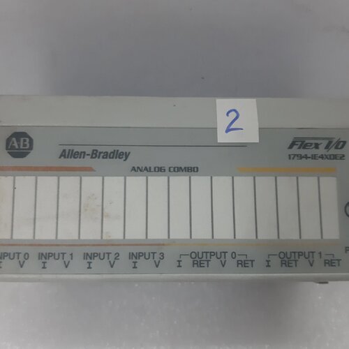 ALLEN BRADLEY 1794IE4X0E2 FLEX IO ANALOG COMBO MODULES