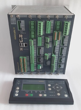 DEIF DELOMATIC 4 DGU 0001 CONTROL UNIT WITH DU2 MKII DISPLAY