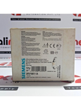 西门子辅助触点块3RV1901-1A