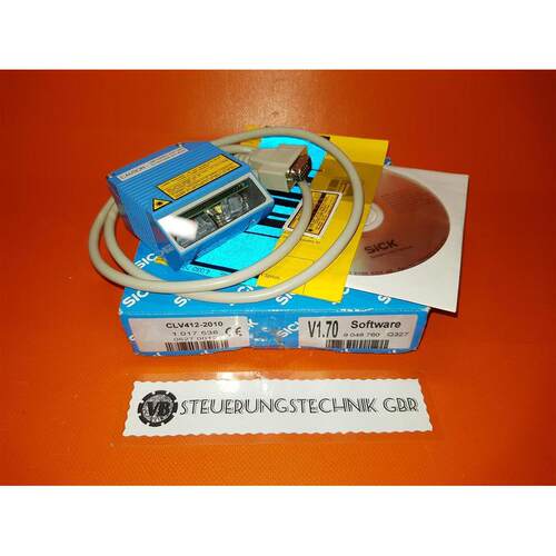 Sick Barcodescanner CLV412-2010 / Software: V1.70