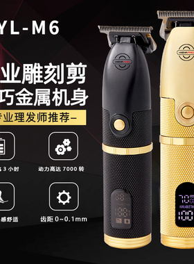 理发器电推剪雕刻推剃头刀剪家用儿童成人充电式发廊专用雕刻神器