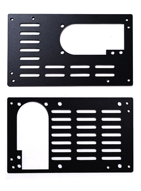 小1U FLEX转ATX铝转换架台式ATX大电源转小1U机箱电源转换挡板