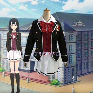 寄宿学校的朱丽叶cos黑犬冢 伯井莲季cosplay服装