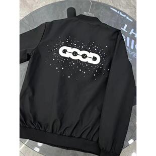 GOOD爆款秋季满天星休闲棒球服轻奢情侣潮牌夹克潮流网红外套男女