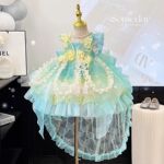 女童洛丽塔公主裙夏季2025新款儿童奇妙精灵女宝宝礼服公主连衣裙