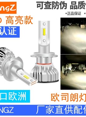 隆鑫摩托车LX150-70E-75赛悦劲隆劲跑大灯 改装 LED远近光灯泡