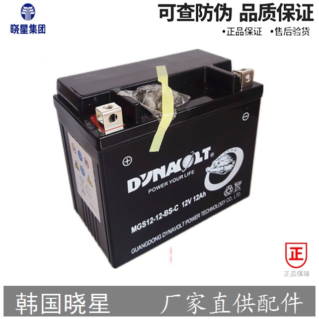 轻骑大韩晓星GV300S 650 GV250电瓶 摩托车原装 原厂免维护干电池