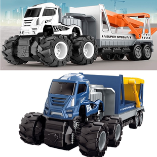 新款儿童益智玩具托板车 动物运载车 仿真冰淇淋模型车男孩礼品