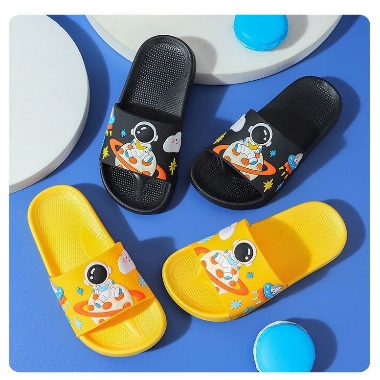 儿童可爱拖鞋夏季男女童卡通居家室内外防滑浴室软底中小童凉拖鞋