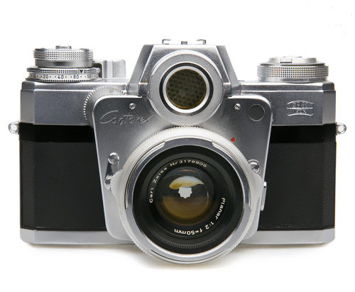 @ 蔡司Zeiss-Ikon-Contax-BULLSEYE旁轴胶片相机配件收藏装饰佳品