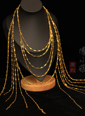 傅小菲沙金沙金高保色流苏敦煌