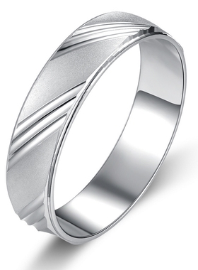 925纯银时尚风明星款电镀白金