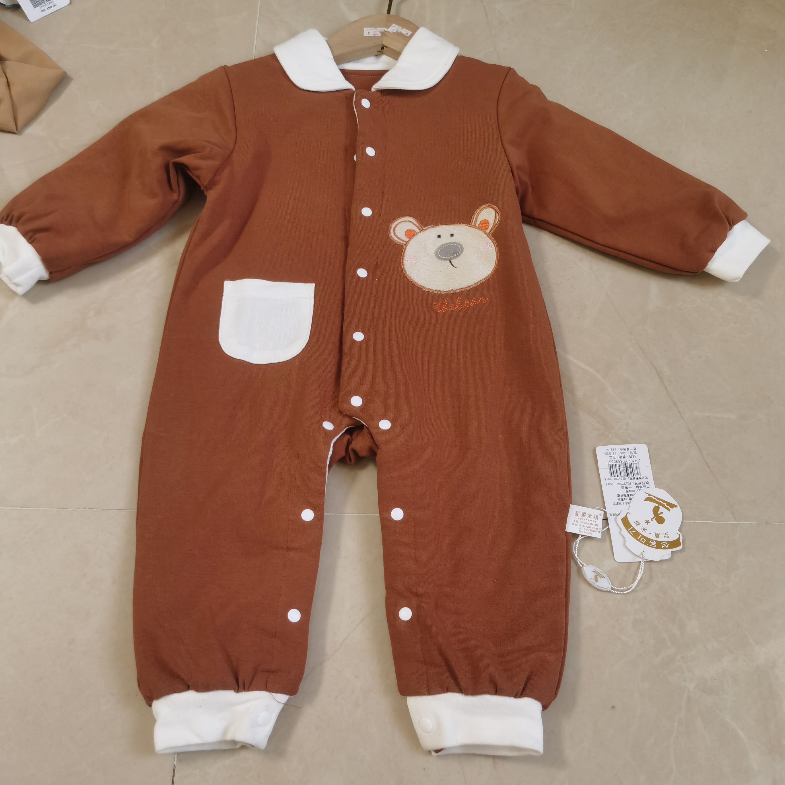 婴儿连体衣春秋装新生幼儿衣服男女宝宝打底哈衣爬服睡衣