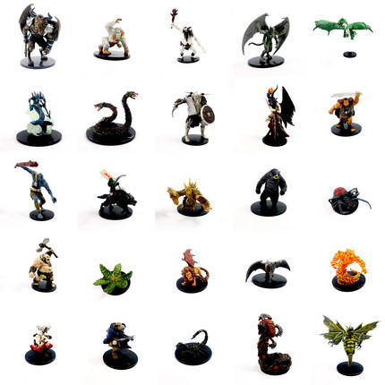 威世智Wizards魔兽系列 中号系列绿龙 牛头人等等多款