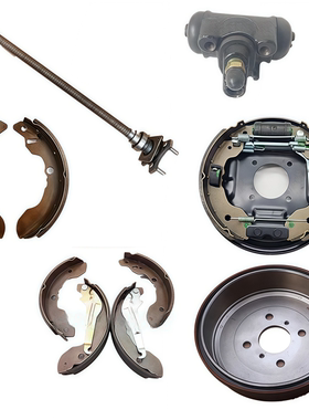 适配金彭C0D70S70D90电动汽车后半轴后刹车片后刹车分泵刹车锅