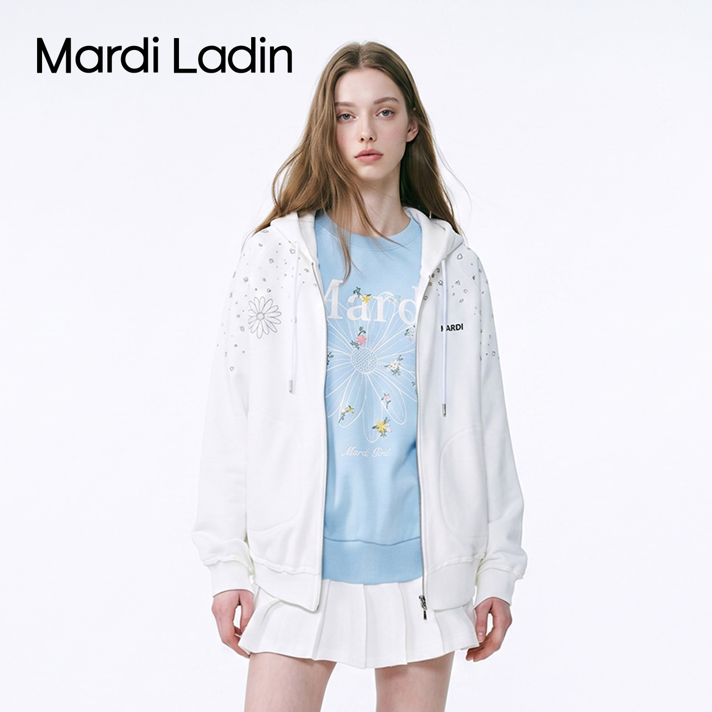 MardiLadin秋季开衫连帽卫衣