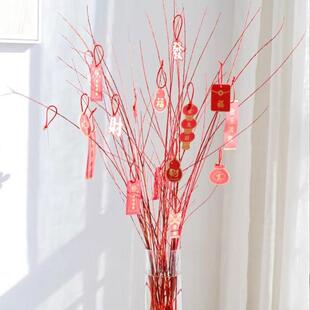 进口红瑞木鲜切枝红柳鲜花云南直发室内水培植物家用插花年宵花