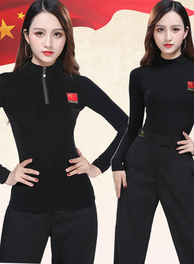 服装短袖上衣春夏男女广场舞