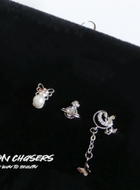 细针耳骨钉moonchasers钛钢百搭