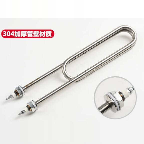 美厨蒸饭柜220V3KW发电热管乐创蒸饭车加热管热棒380v4KW6kw