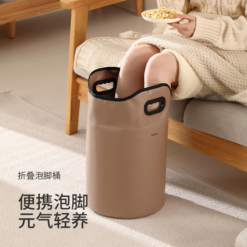 成人泡脚桶家用折叠加厚足浴桶