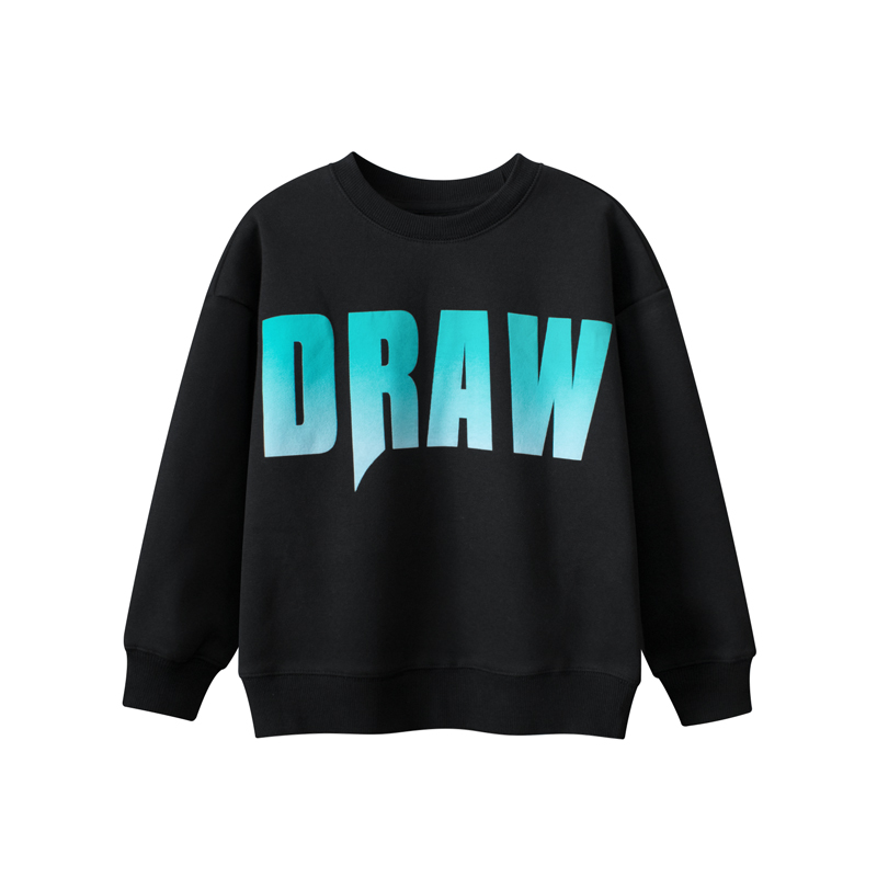 grrr秋季摇粒绒中大童韩版卫衣