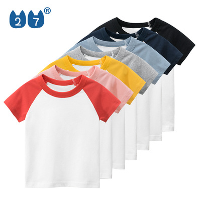 27kids半袖夏季新款宝宝洋气童装
