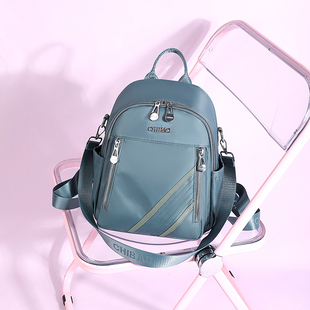 高级感双肩包包女士潮旅行牛津布小背包百搭时尚 KVKY新款 帆布书包