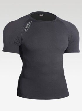 JP男健身房T恤 压缩运动紧身衣短袖跑步夏季训练上衣弹力压缩篮球