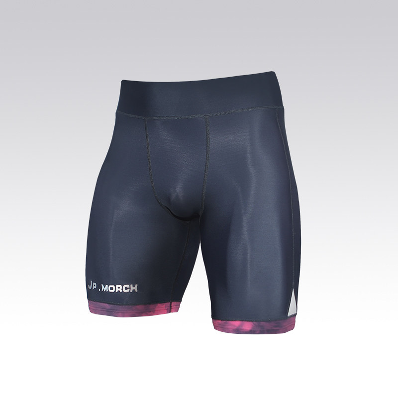 健身短裤男夏季薄款运动服高弹力跑步训练速干打底紧身五分裤压缩