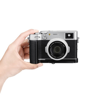 相机金属手柄 X100F 保护支架快装 板 热靴指柄 JJC适用于富士X100VI L型竖拍板防滑皮底座 X100V