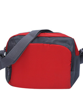 横款单肩包时尚旅行运动广告包男女款通用展会牛津布手机包斜挎包