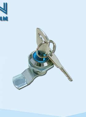 锌合金MS407-1-2锁配电箱锁电柜箱转舌锁黑色白色圆柱锁机箱机