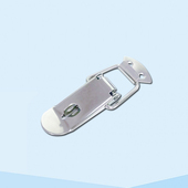 不锈钢搭扣104铁镀镍工具箱包扣工业机械卡扣铁锁扣运输箱鸭嘴扣